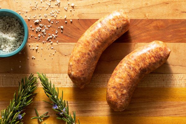 Organic fresh mild Italian pork sausages  (2 count)