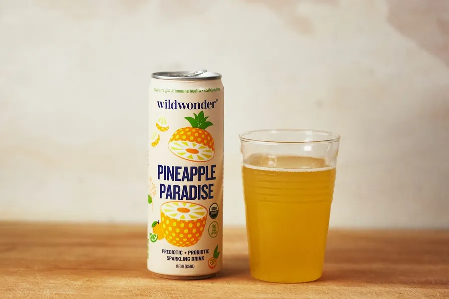 Pineapple Paradise Prebiotic Sparkling Beverage