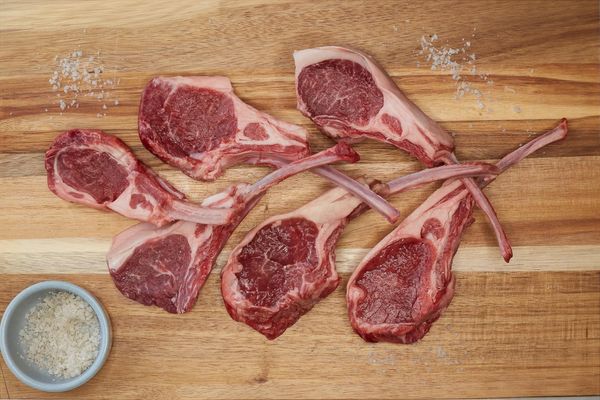 Bone-in Frenched Lamb Chops (six count, 3oz each)