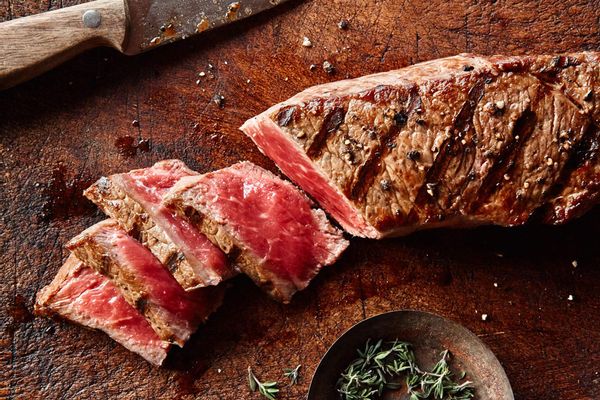 Organic New York strip steak