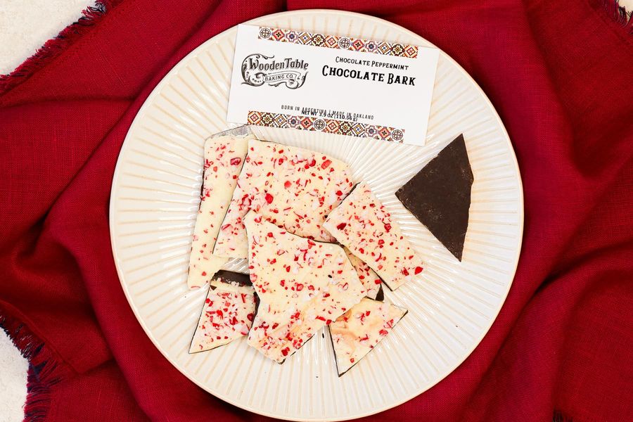White & Dark Chocolate Chocolate Peppermint Bark
