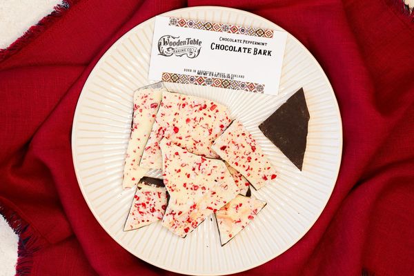 White & Dark Chocolate Chocolate Peppermint Bark