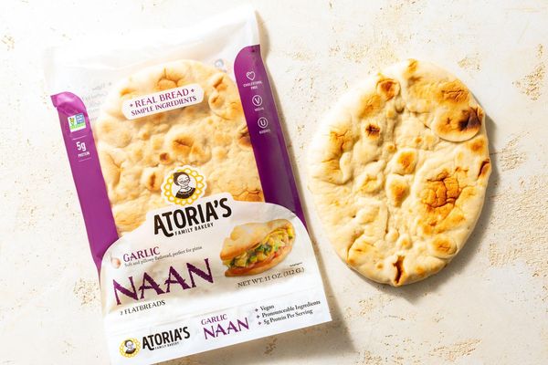 Garlic naan