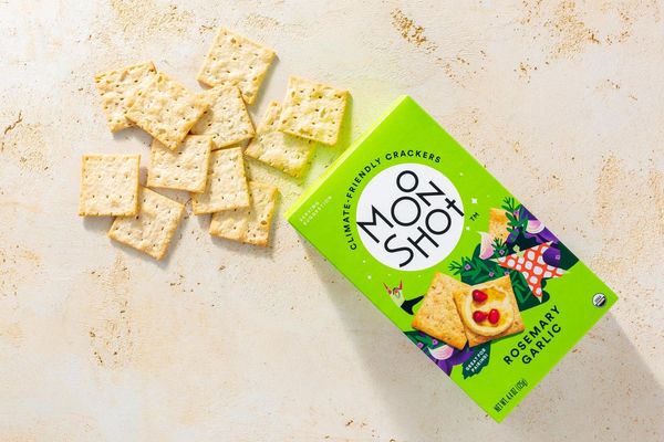 Organic Rosemary Garlic Crackers