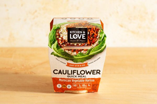 Caulifower Rice Cup, Vegetable Harissa