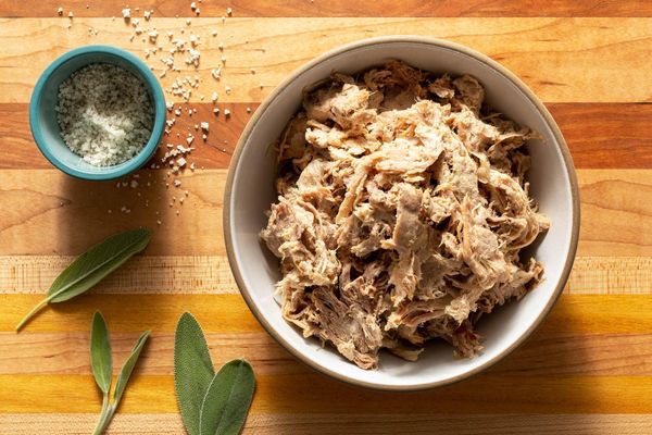 Organic braised pork shoulder