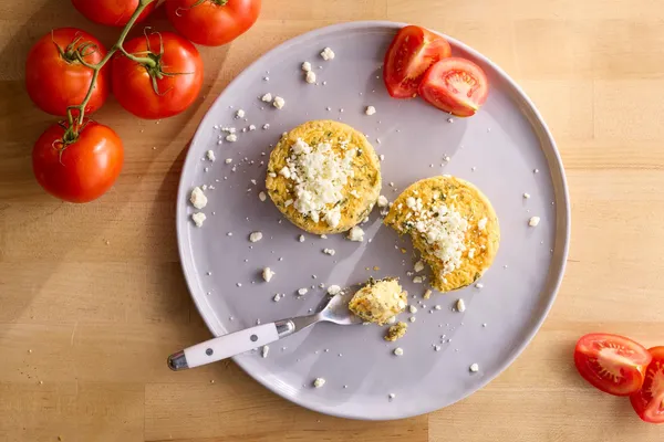 Frittata Egg Bites with Spinach, Goat Cheese, and Tomato (2 count)