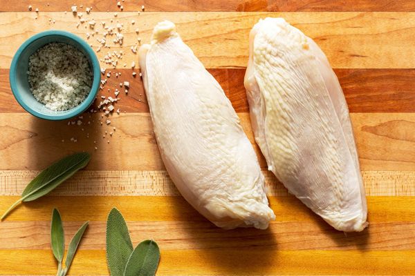 Boneless skin-on chicken breasts (2 count)