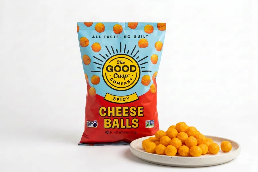 The Good Crisp Company Spicy Cheese Balls