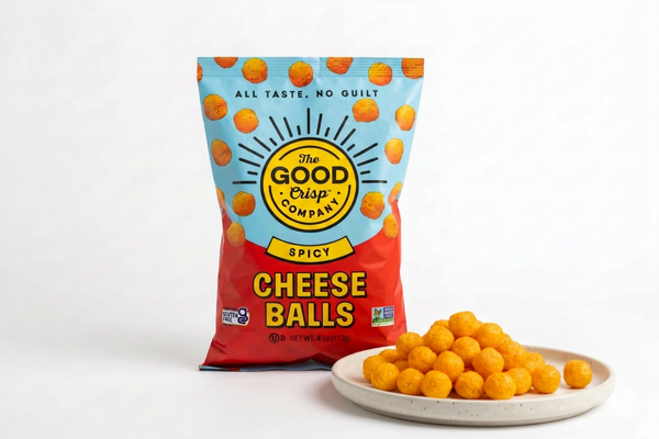 The Good Crisp Company Spicy Cheese Balls