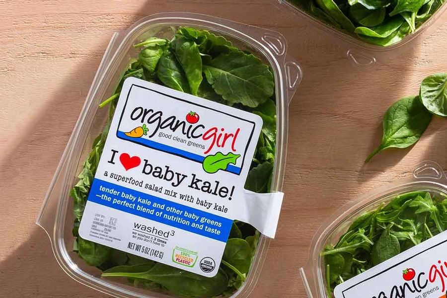 Organic I Heart Baby Kale