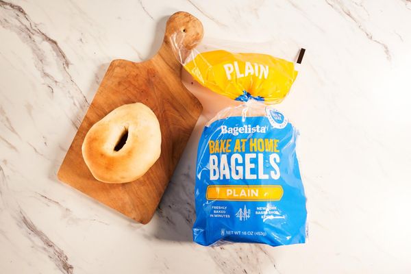 Plain Bake At Home Bagels (4 count)