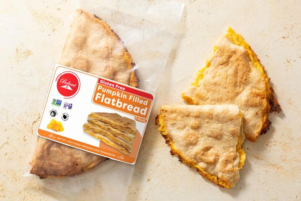 Gluten-Free Pumpkin-Filled Flatbread