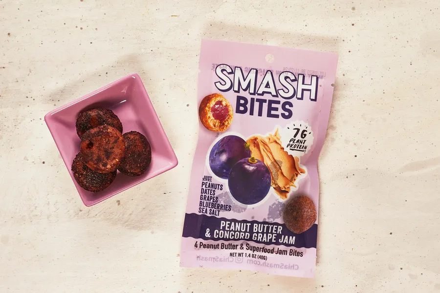 Peanut Butter & Grape Smash Bites  (2 count)