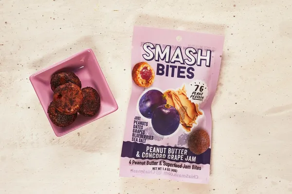 Peanut Butter & Grape Smash Bites  (2 count)