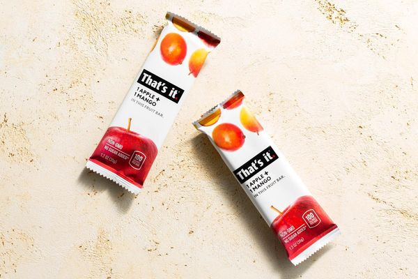 Apple and mango whole fruit bar (2 count)