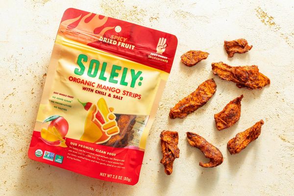 Organic Spicy Mango Strips, Chili and Salt