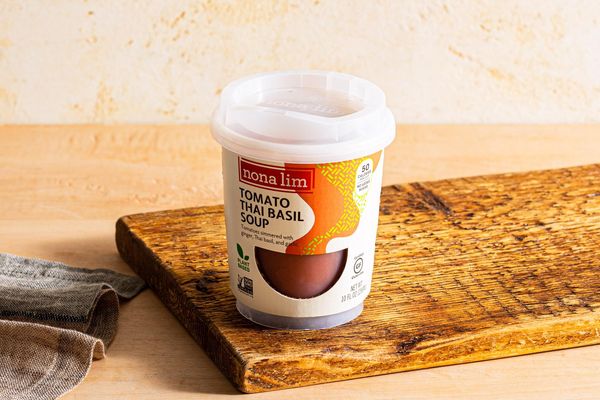 Tomato Thai basil soup