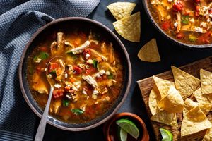 Chicken Tortilla Soup with Queso Fresco and Lime | Sunbasket
