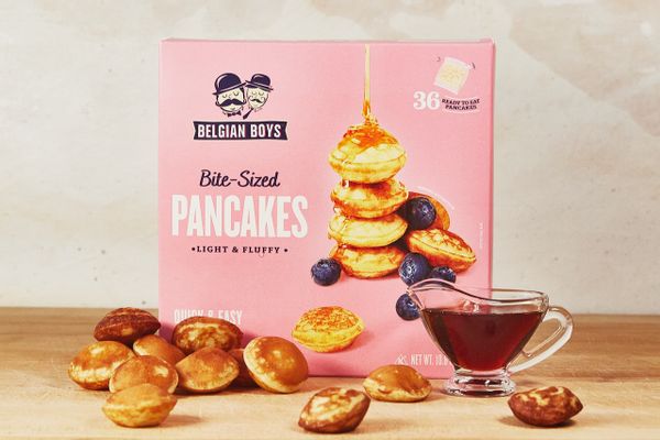 Bite sized pancakes