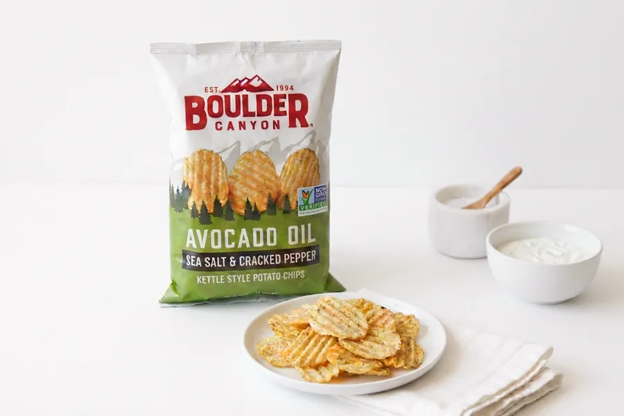 Boulder Canyon Sea Salt & Cracked Pepper Potato Chips