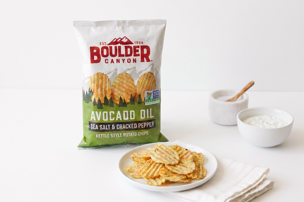 Boulder Canyon Sea Salt & Cracked Pepper Potato Chips