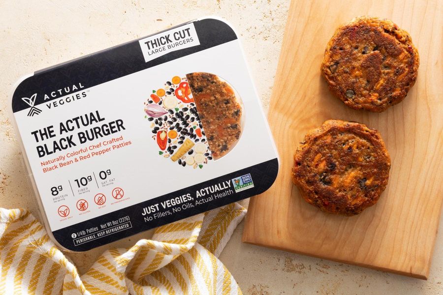 Black Bean Veggie Burgers (2 count)