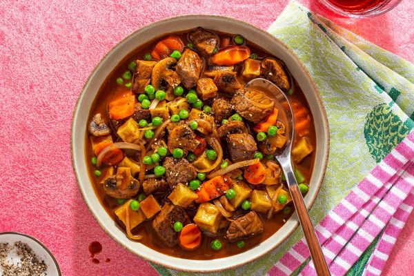Classic beef and vegetable stew