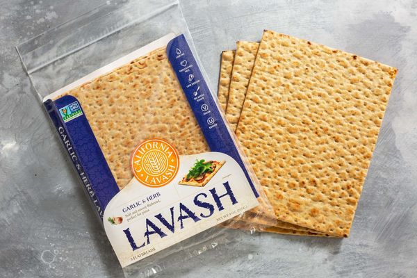 Garlic and herb lavash