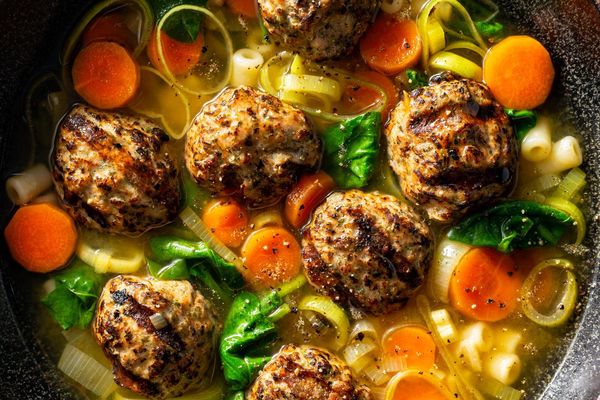 Organic Italian chicken meatballs