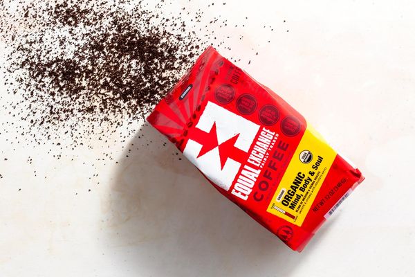 Organic mind, body, and soul ground coffee