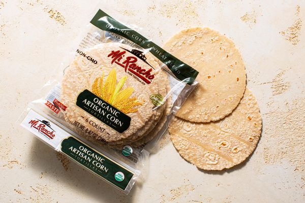 Organic artisan corn and wheat tortillas