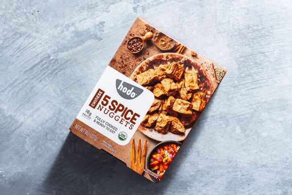 Organic Chinese five-spice tofu nuggets