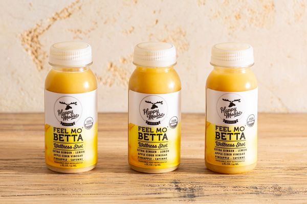 Organic Feel Mo' Betta ginger juice shots