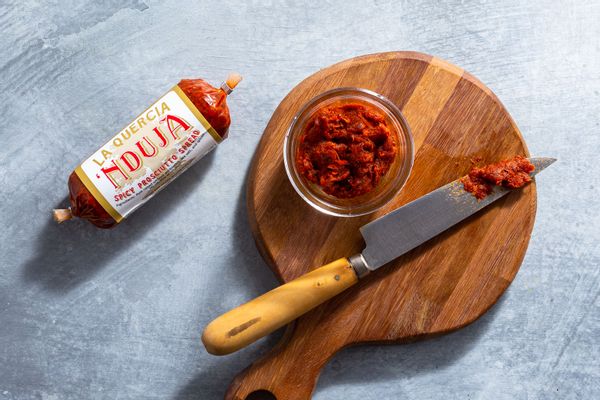 ‘Nduja spicy prosciutto spread